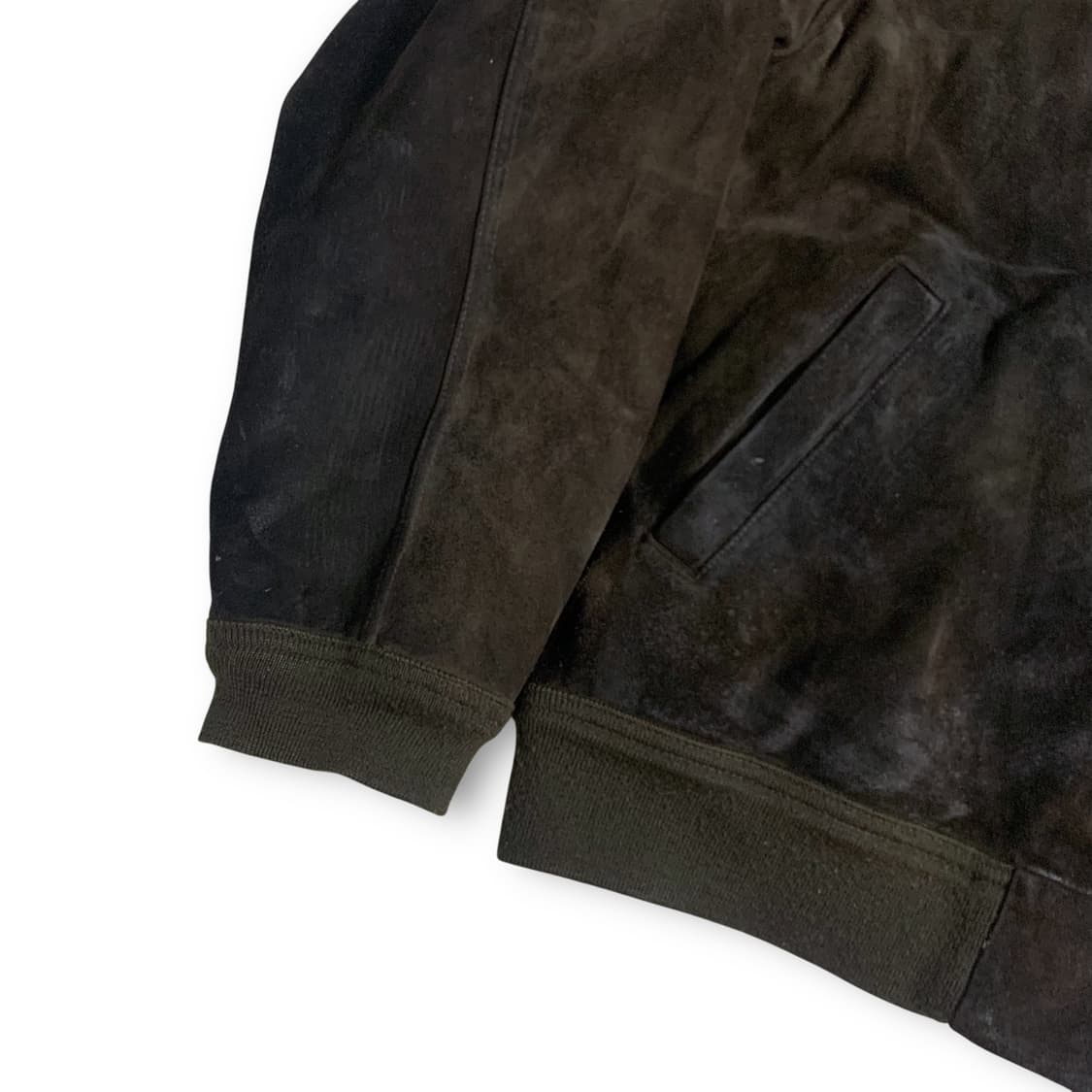 [XL] 90s Polo suede jacket dark brown 상품이미지4