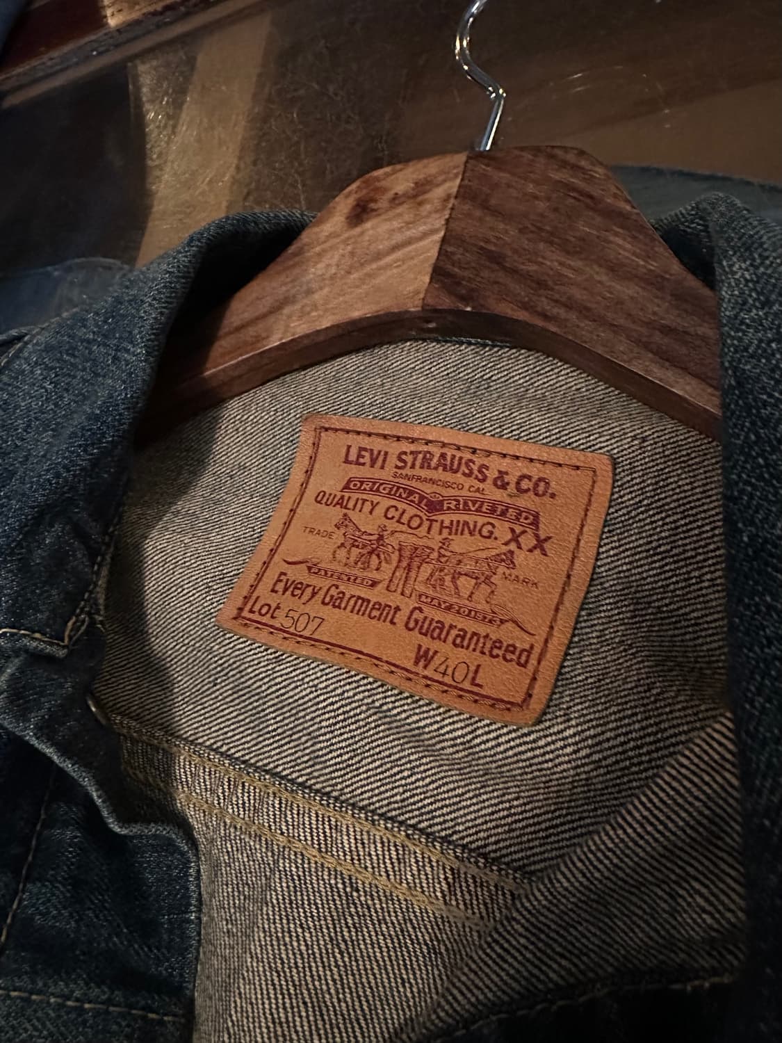 90s LVC Levis 507XX 2nd Denim Jakcet 상품이미지7