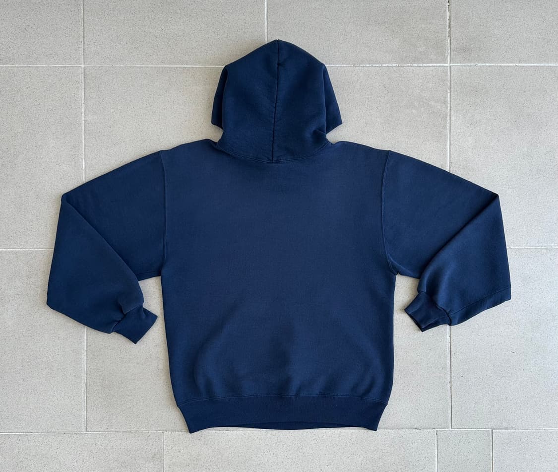 90s 빈티지 러셀 후드 네이비 M USA 상품이미지2