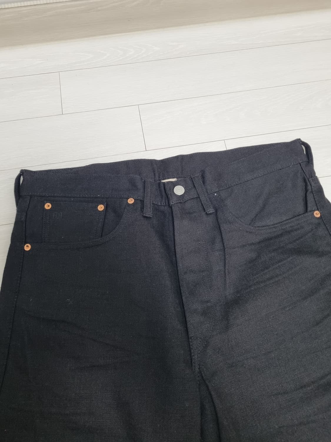 34/32 RRL 빈티지 파이브포켓  블랙온블랙 블온블 상품이미지2