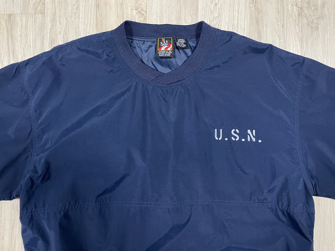 105~110) 90's JC페니 미군 올림픽 웜업 풀오버(RRL&폴로) 상품이미지1