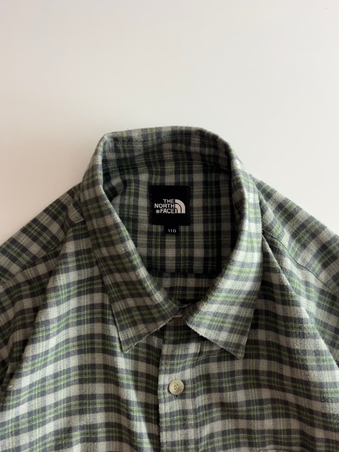 노스페이스 원포켓 플란넬 체크셔츠 110 상품이미지3