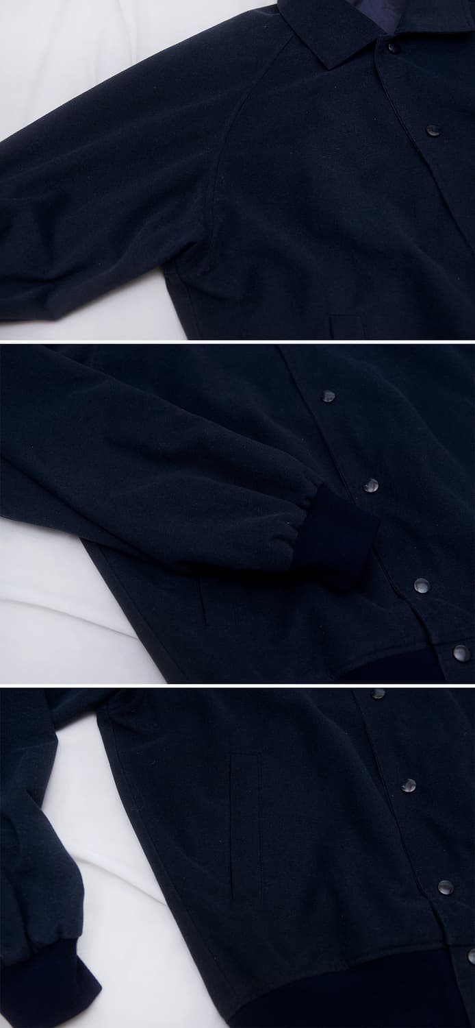 데상트 재팬 오리지널 양면 버튼 울자켓.우븐자켓 (100) 상품이미지6