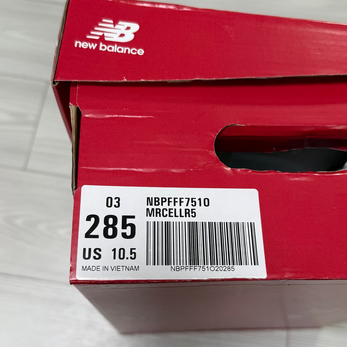 [택달린 새상품] 뉴발란스 퓨어셀 엘리트 V5 285 상품이미지3