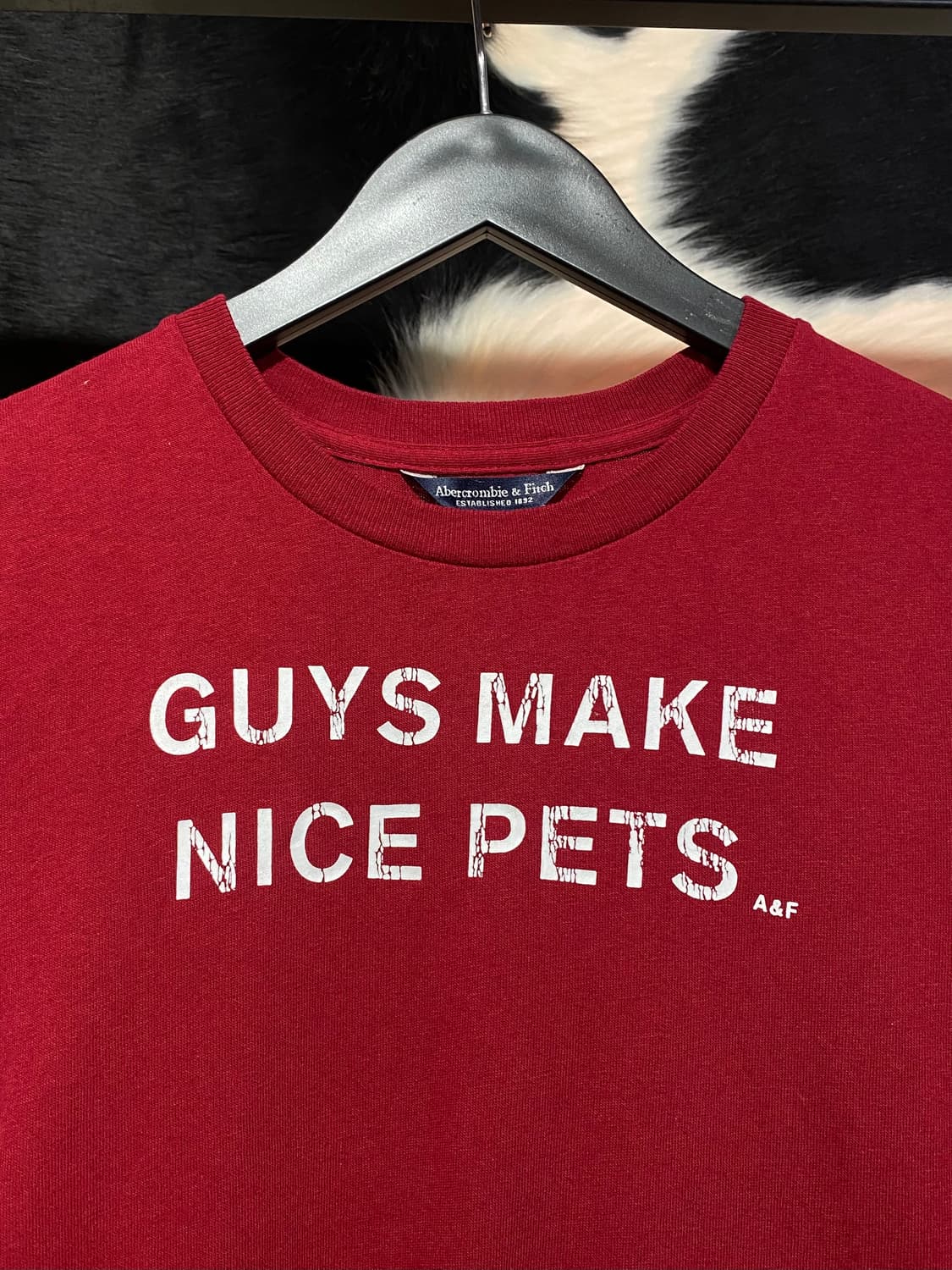 Abercrombie guys 레터링 슬림핏 반팔티셔츠 상품이미지2