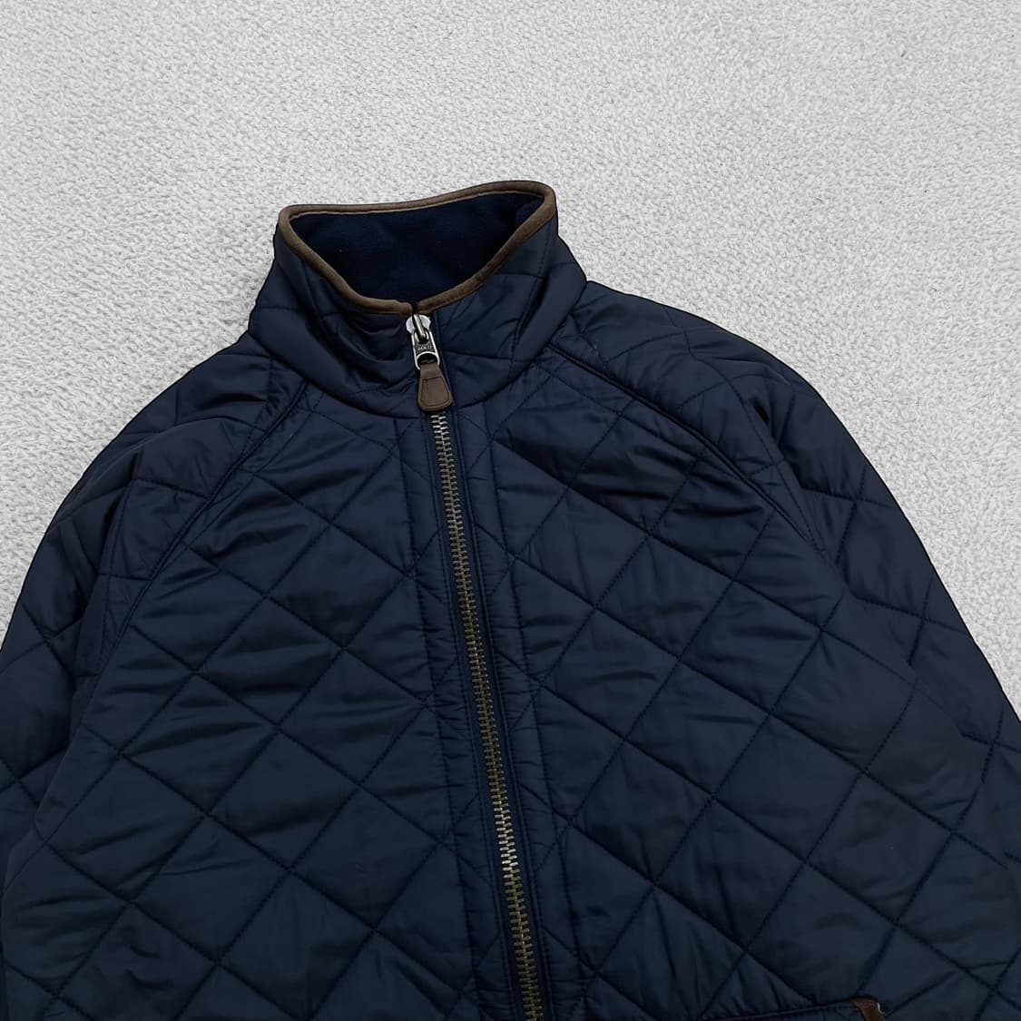 폴로 랄프로렌 투웨이 다이아몬드 퀄팅 자켓 네이비 상품이미지2