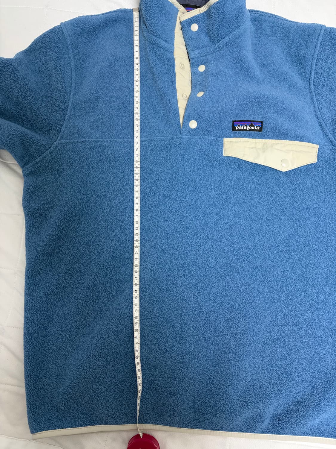 파타고니아 라이트웨이트 신칠라 스틸 블루 M 판매합니다. 상품이미지2