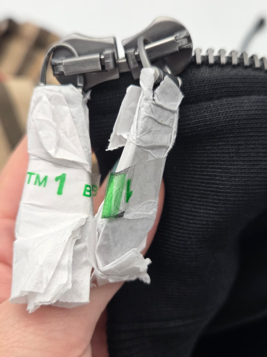 버버리 체크 코튼 지퍼 후드 집업 상품이미지5