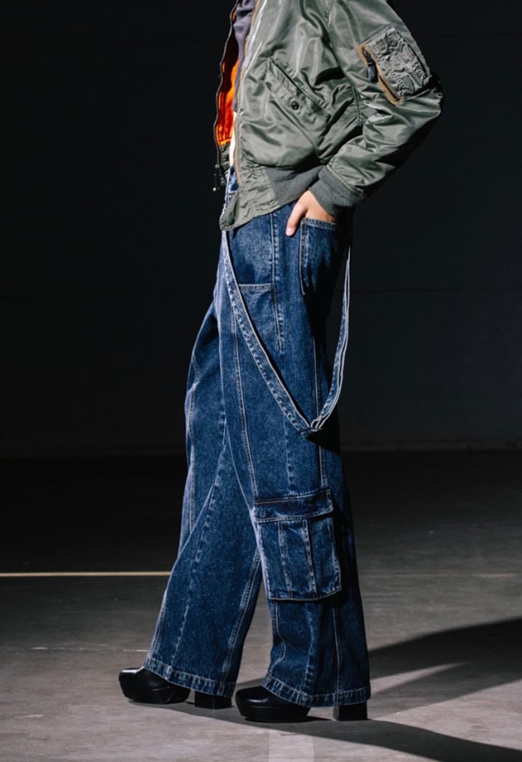 빅유니온 LINE DENIM PANTS / INDIGO 데님 팬츠 상품이미지2