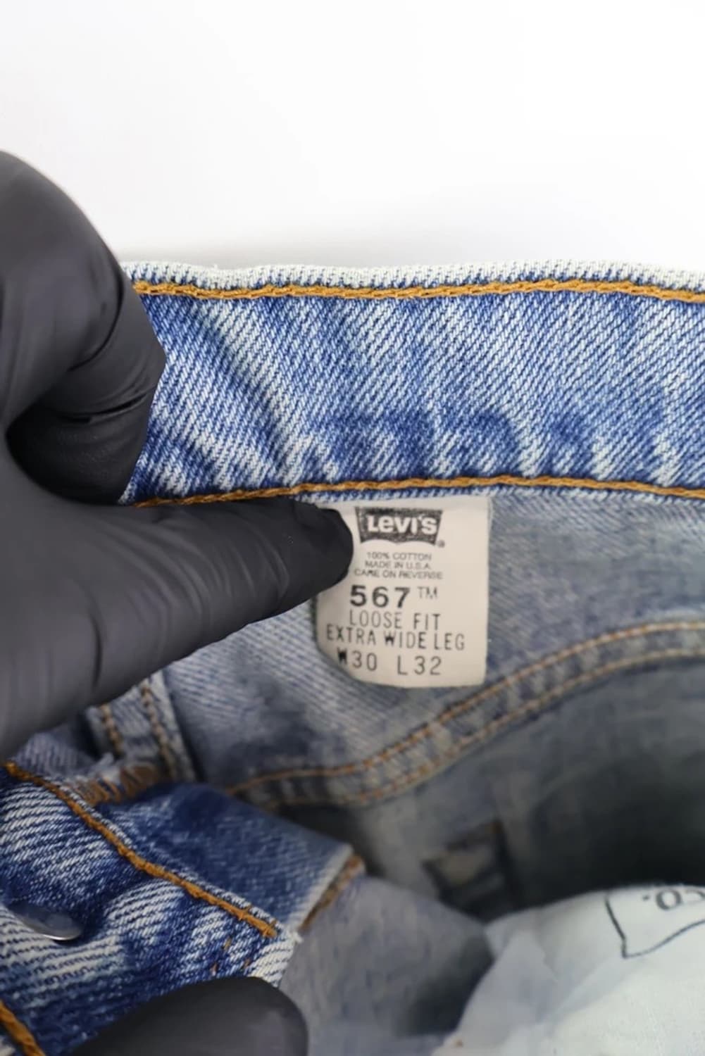 Levi’s 567 커스텀 패치워크 데님팬츠 상품이미지9