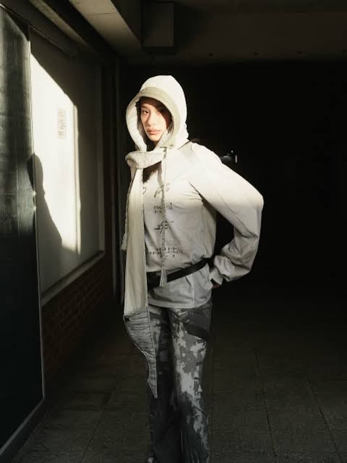 aesynctx faded longsleeve 새상품 상품이미지2