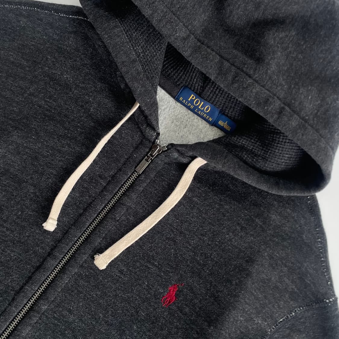 Polo 폴로 신형 다크그레이 써멀 후드자켓 상품이미지3