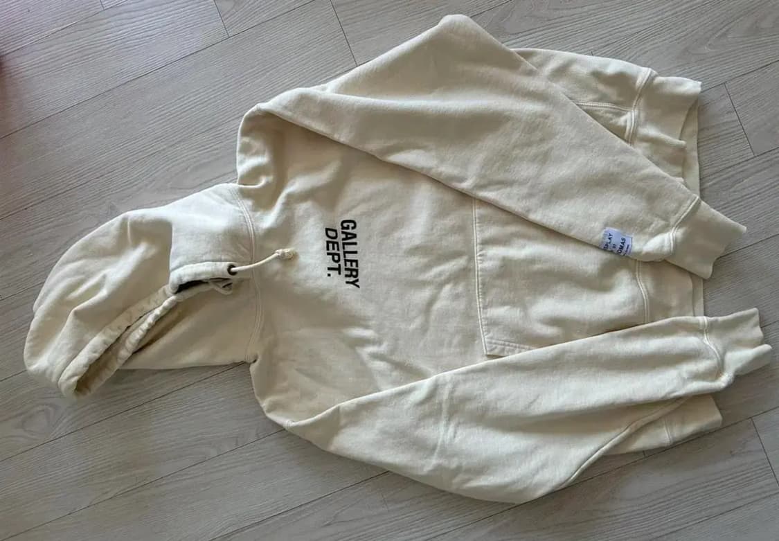 [L] GALLERY DEPT FUCKED UP LOGO HOODIE 상품이미지1