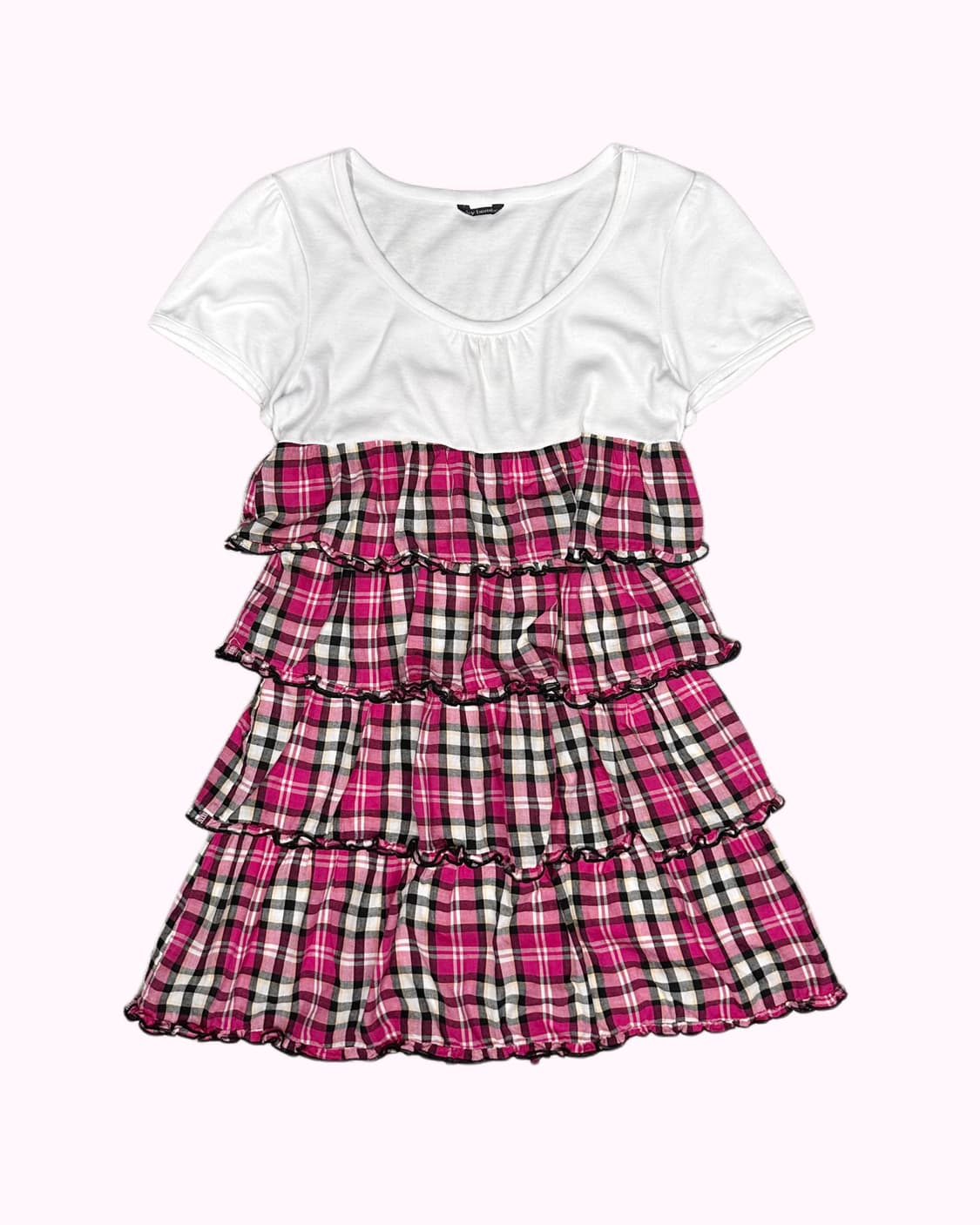 kitsch pink tired dress 상품이미지1