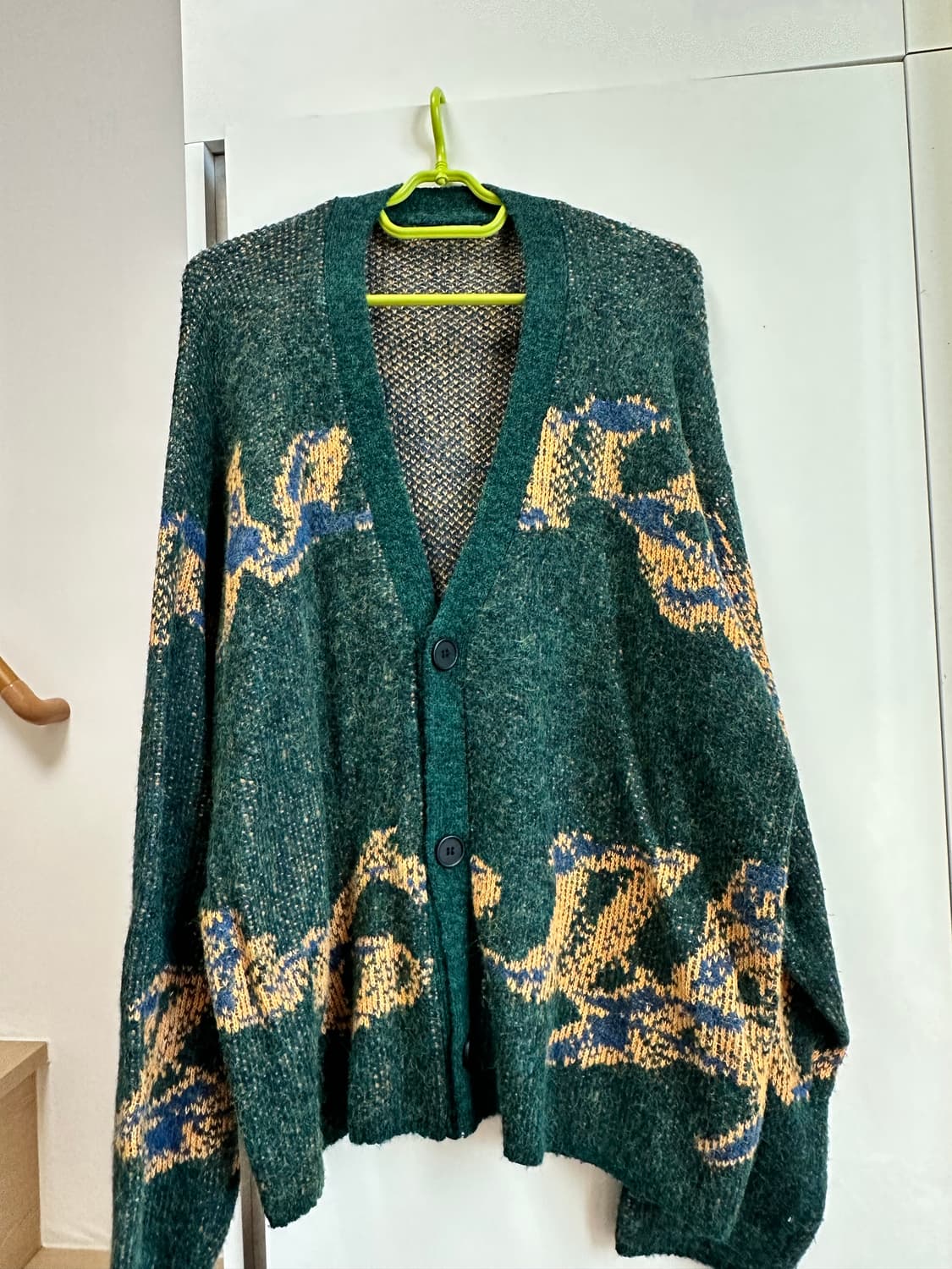 ZARA 자라 자카드 가디건 XL 상품이미지1