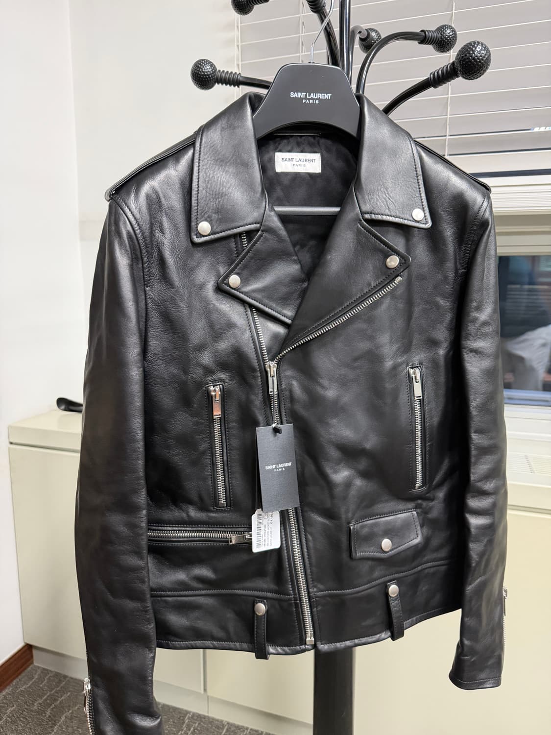 생로랑 l01 라이더 새제품 54사이즈 (105-110) 상품이미지1