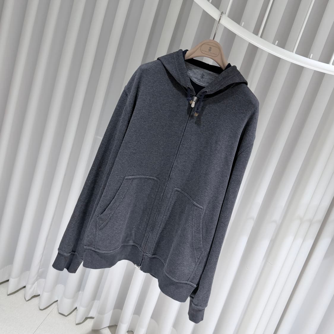 (A+/XXL,XL) / 브루넬로 쿠치넬리 코튼 나일론 그레이 셋업 상품이미지3