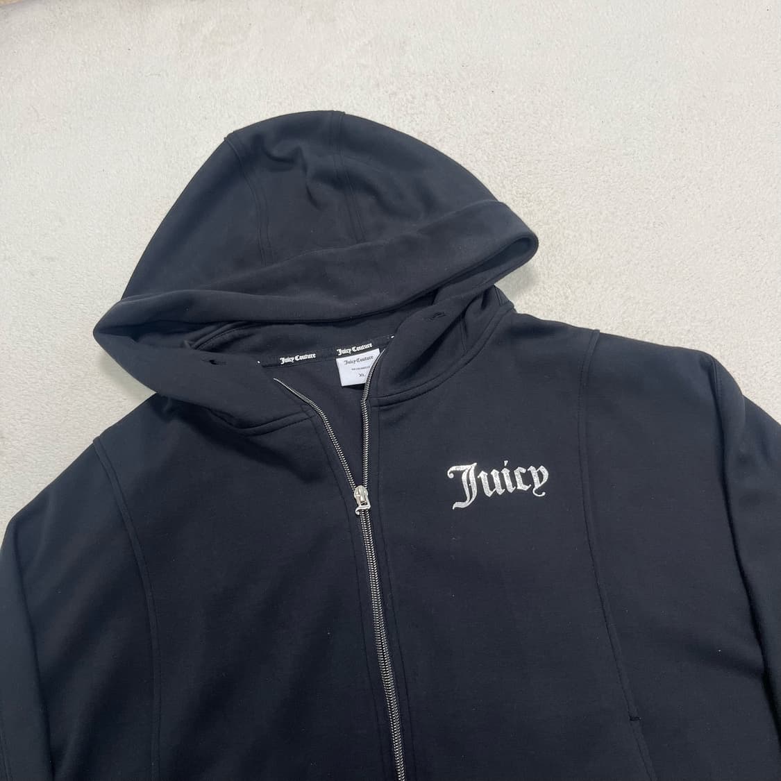 Juicy Couture black hood zip-up 상품이미지6
