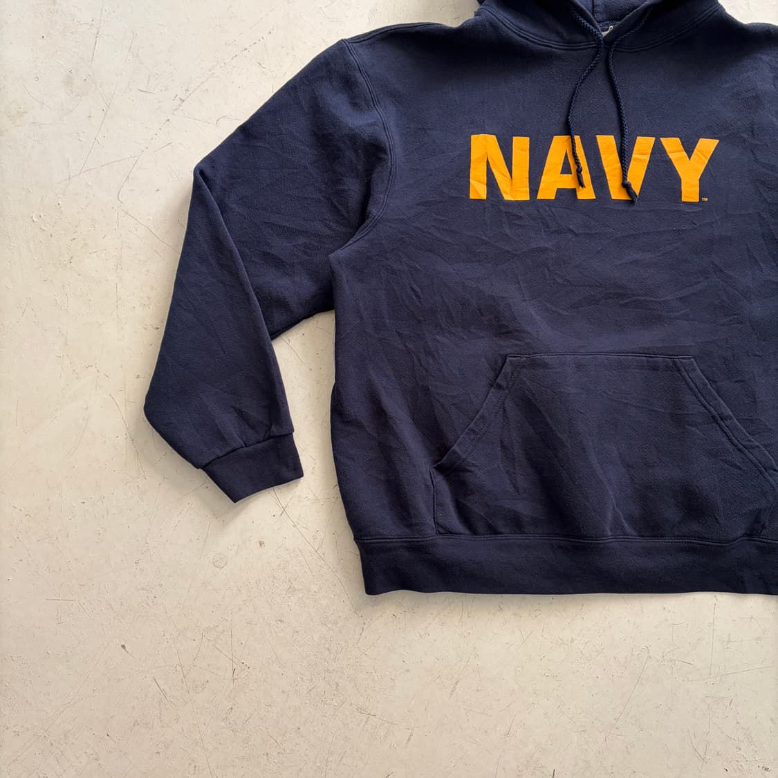 US NAVY OG 미해군 빈티지 후드티 XL 상품이미지3