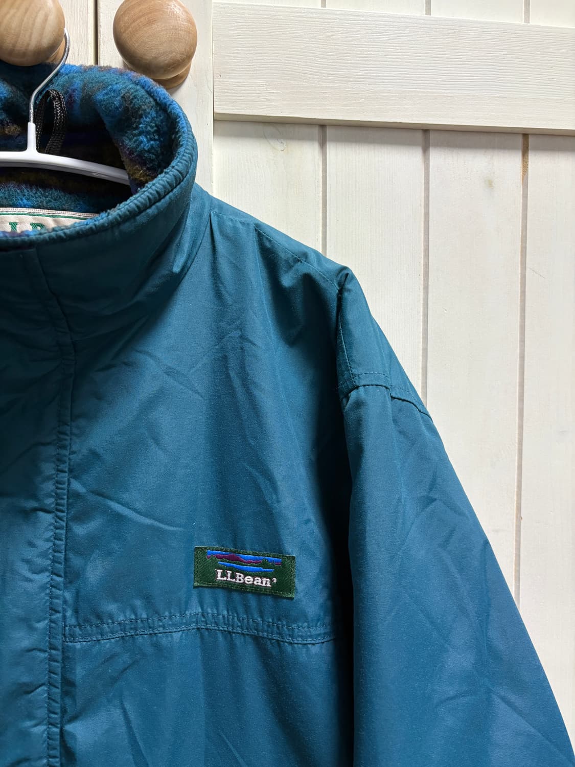 90s 90년대 usa 미제 엘엘빈 llbean 플리스 자켓 m정도 상품이미지5