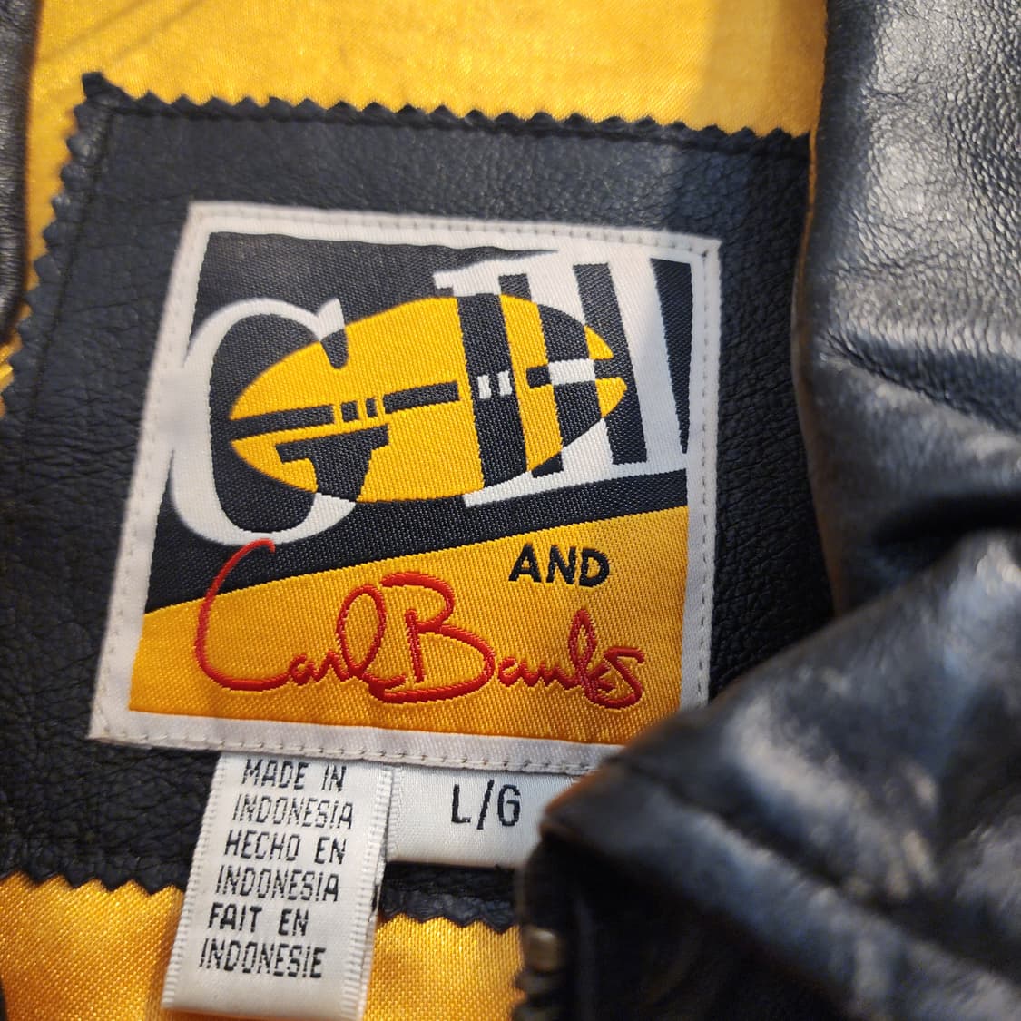 G III 피츠버그 스틸러스 레더 쟈켓 상품이미지9