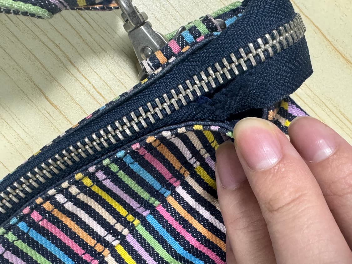 포터xSLAPSHOT 스트라이프 코튼 백 상품이미지3