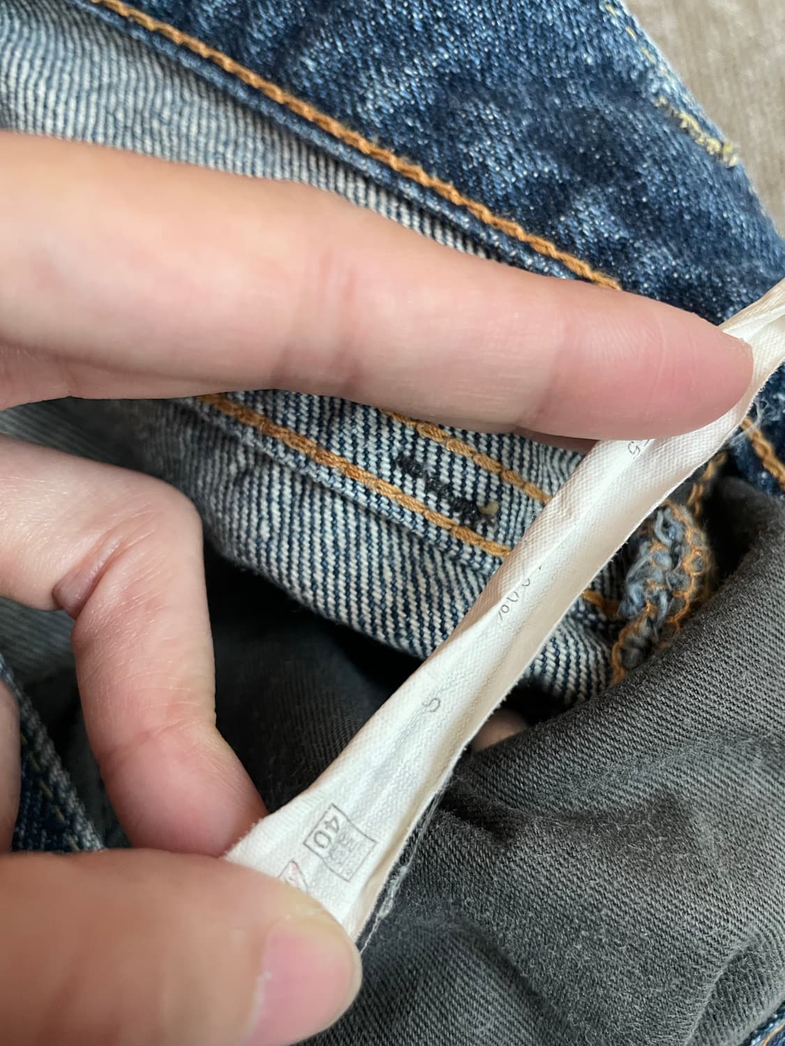 wjk 바나나 플레어 데님 팬츠 상품이미지5