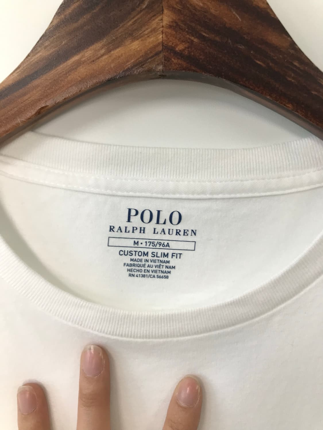 폴로 랄프로렌 빅포니 화이트 반팔 티셔츠 상품이미지6