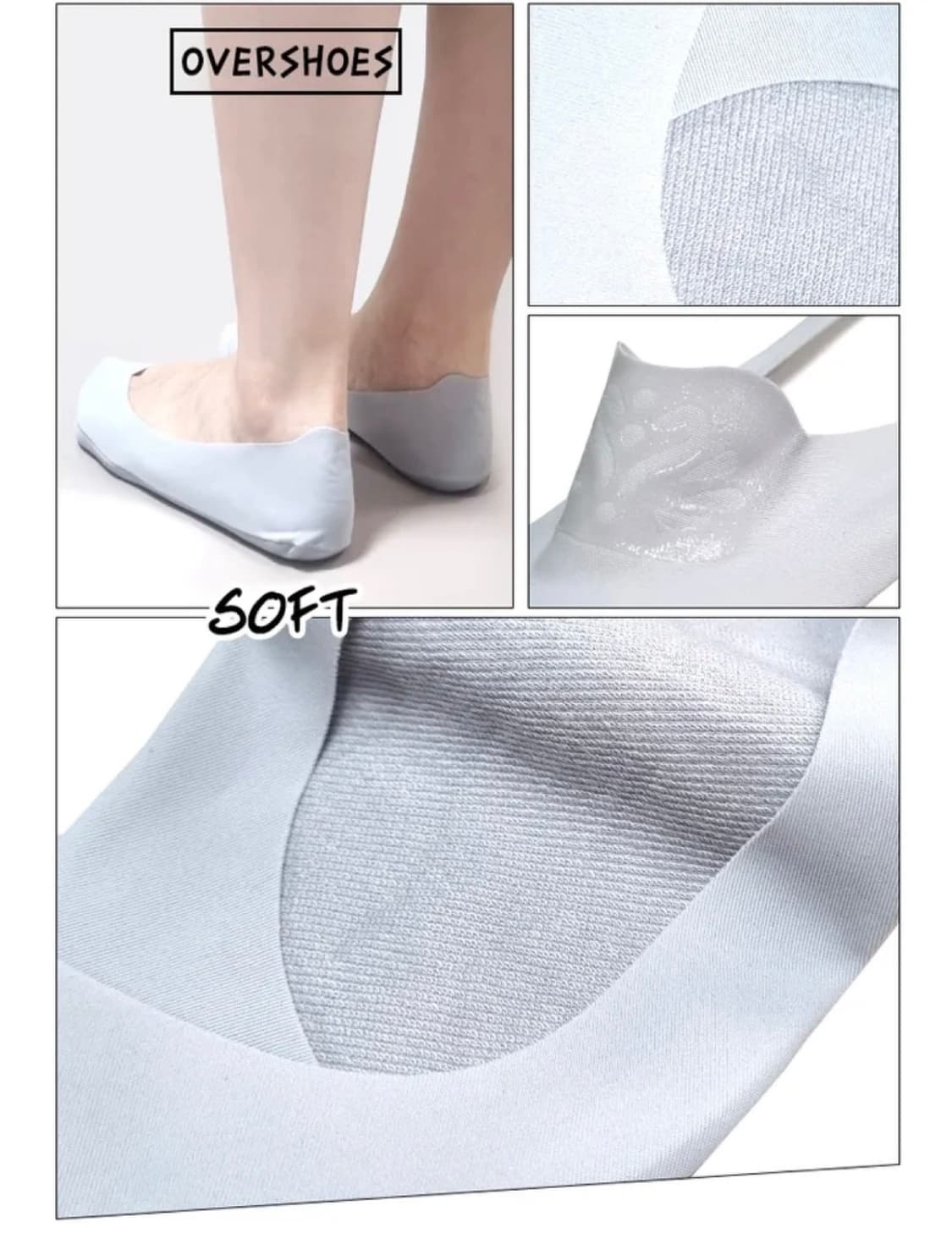 심리스 페이크삭스 덧신 8개 새상품 상품이미지2