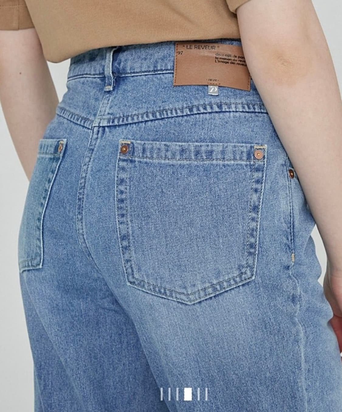 SJSJ 데님팬츠 66사이즈 상품이미지5