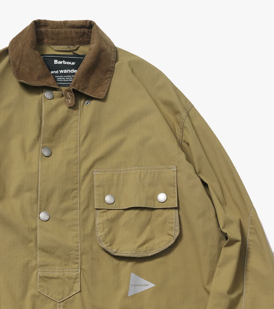 BARBOUR X AND WANDER - CORDURA PULLOVER 상품이미지5