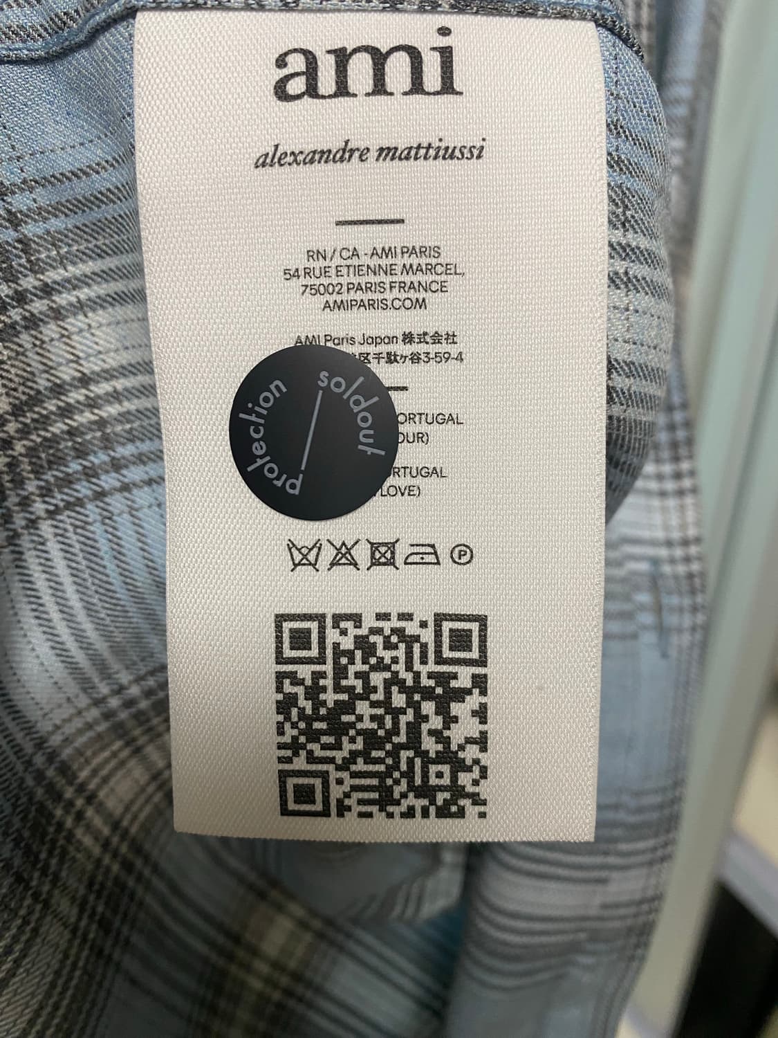 (새상품) 아미 오버사이즈 오버셔츠 상품이미지6