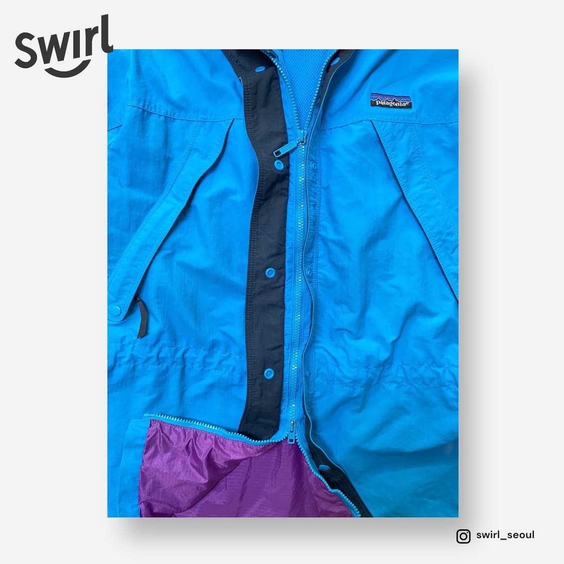 🌊patagonia 80~90s storm jacket 상품이미지6