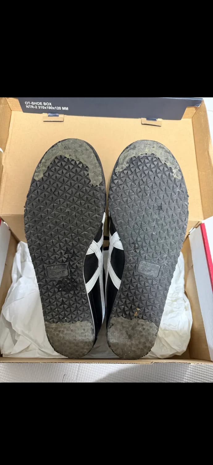 오니츠카타이거 멕시코66 블랙 275 상품이미지5