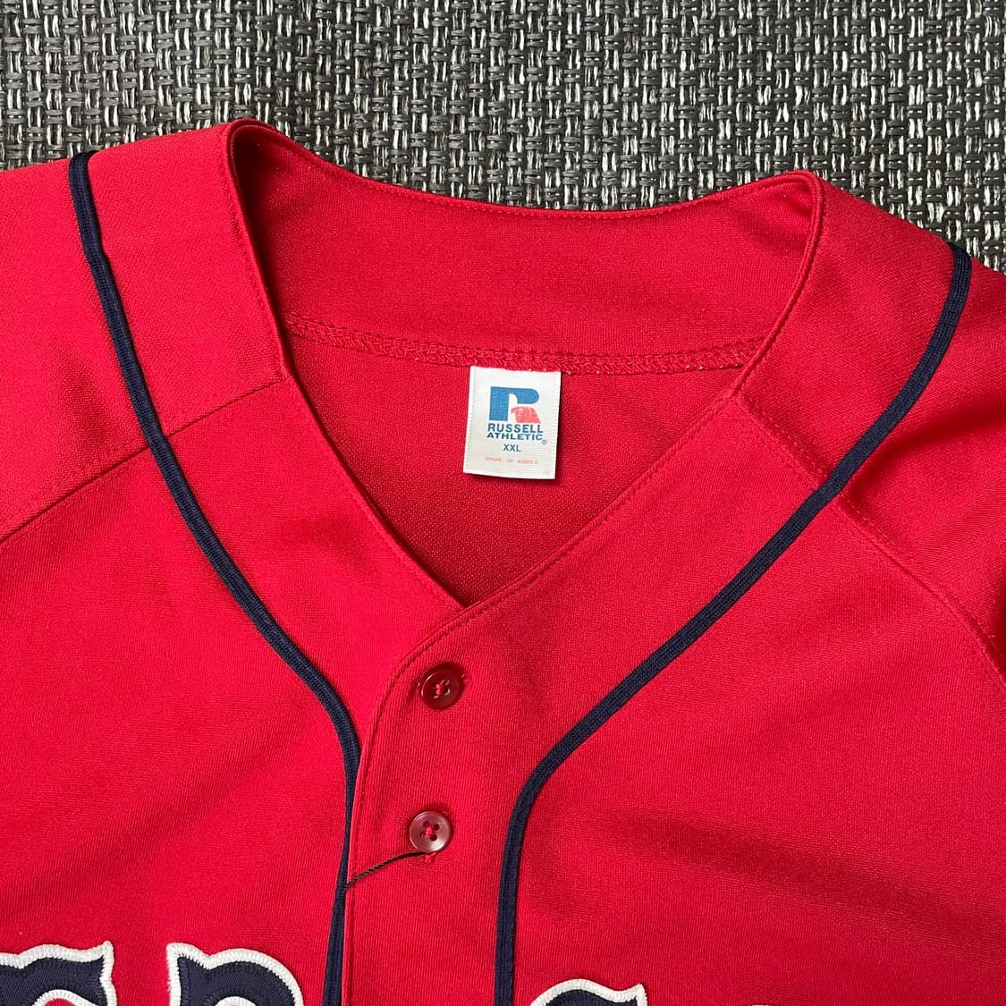 러셀아틀레틱 MLB 보스톤 레드삭스 저지 2XL 상품이미지4