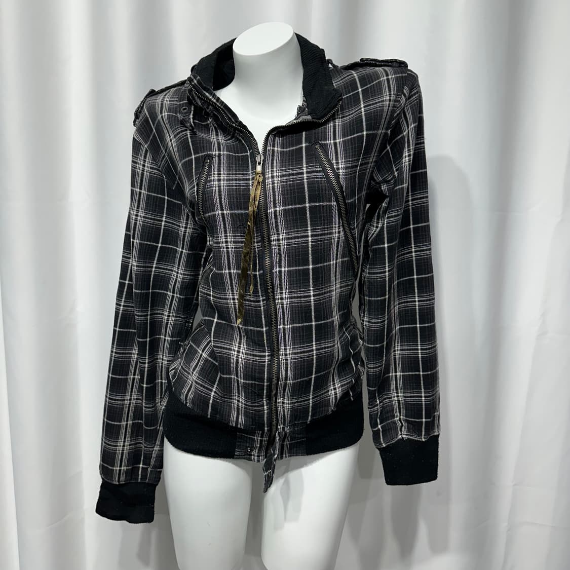 🎸그레이 체크 자켓🎸 상품이미지1