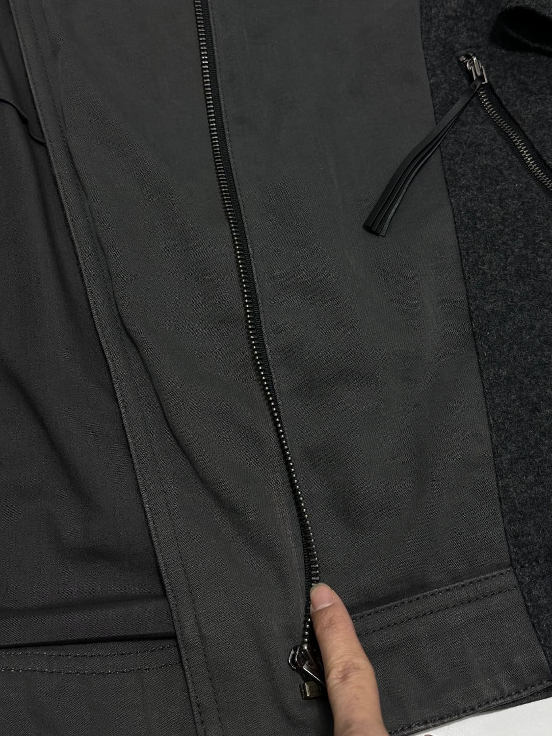 D‘deMOO 디데무 패치워크 라이더 자켓 상품이미지7