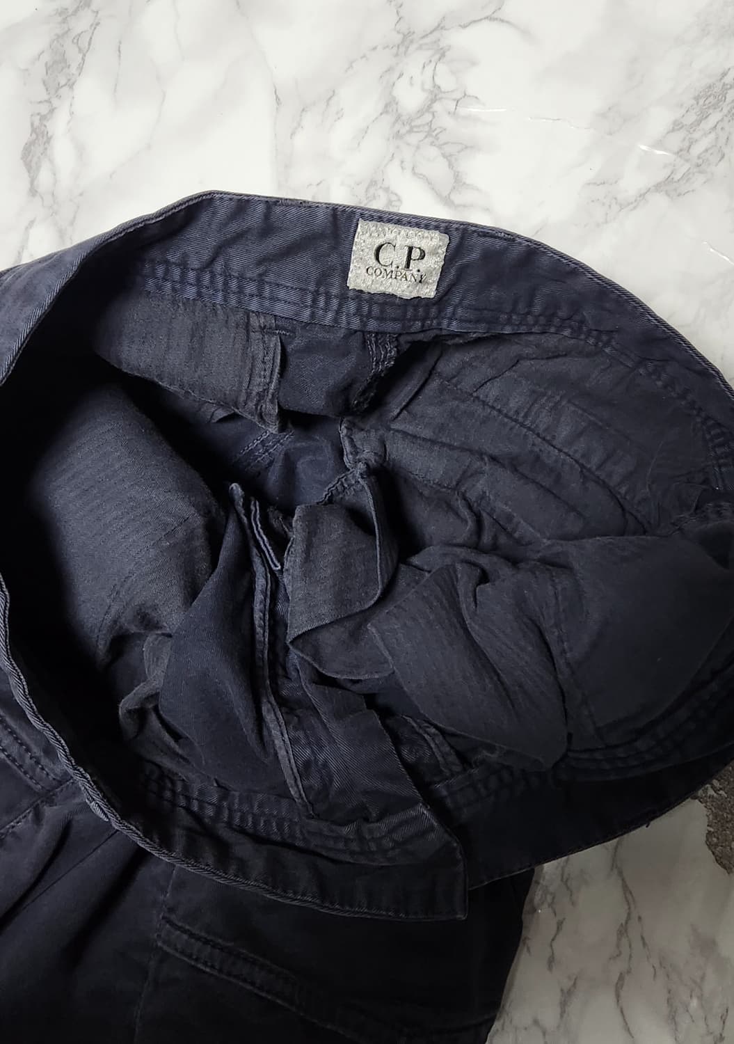 CP 컴퍼니 딥네이비 워싱 카고 팬츠 바지 상품이미지5