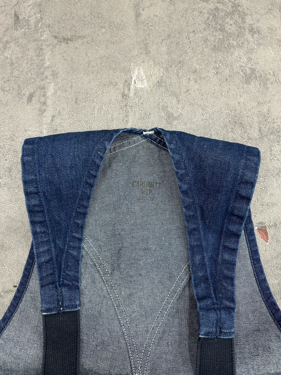 칼하트 WIP 데님 오버롤 상품이미지5