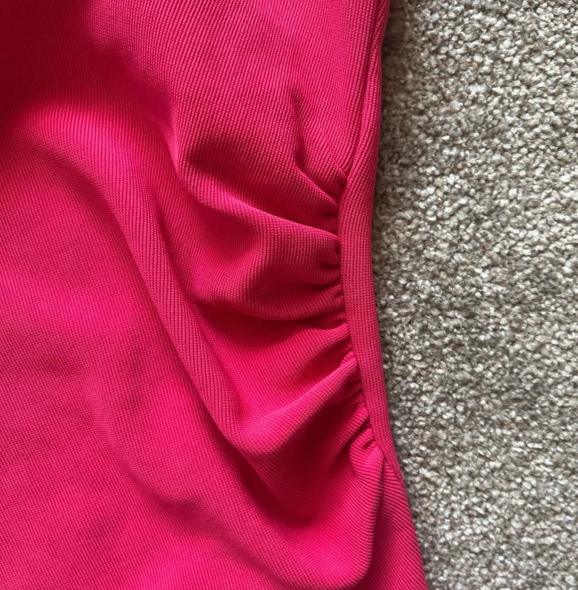 ZARA 자라 핫핑크 나시, 자라 슬리브리스 상품이미지2