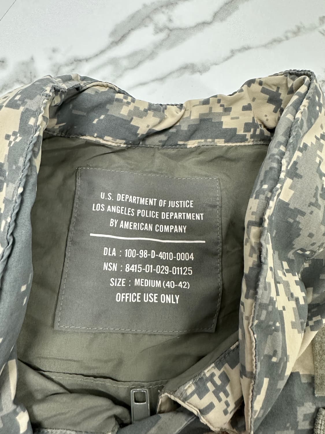 US Military ACU 패턴 베스트 상품이미지3