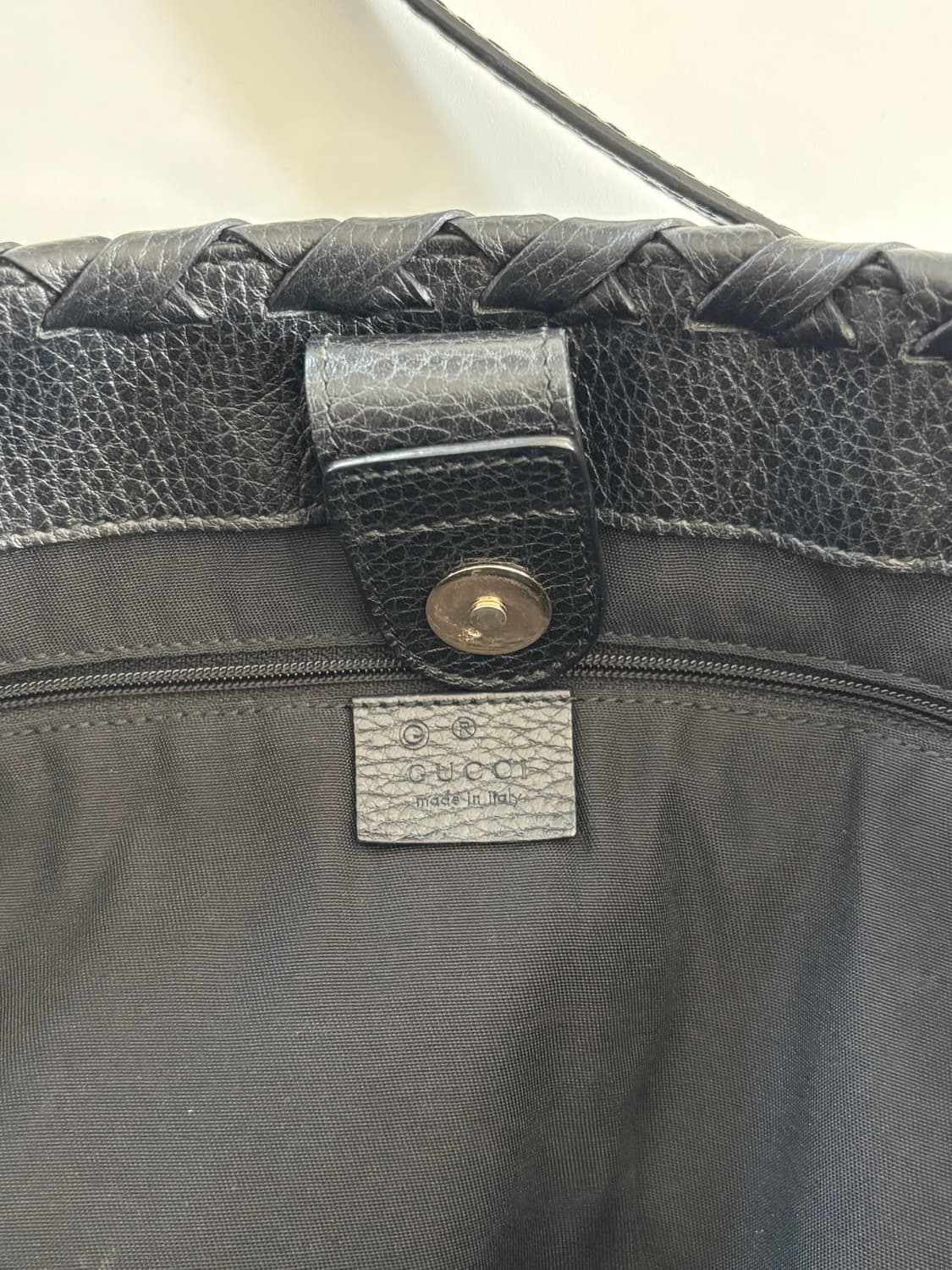 Gucci 구찌 블랙 레더 숄더백 상품이미지8