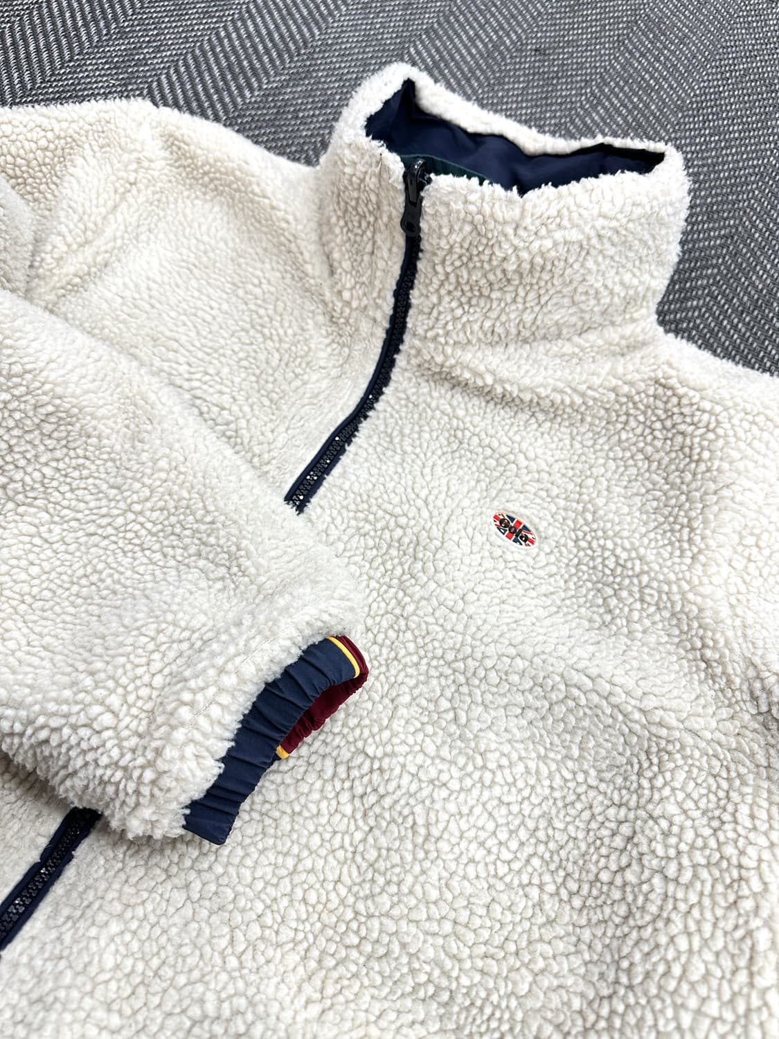 Gola 골라 리버시블 뽀글이 점퍼 상품이미지9