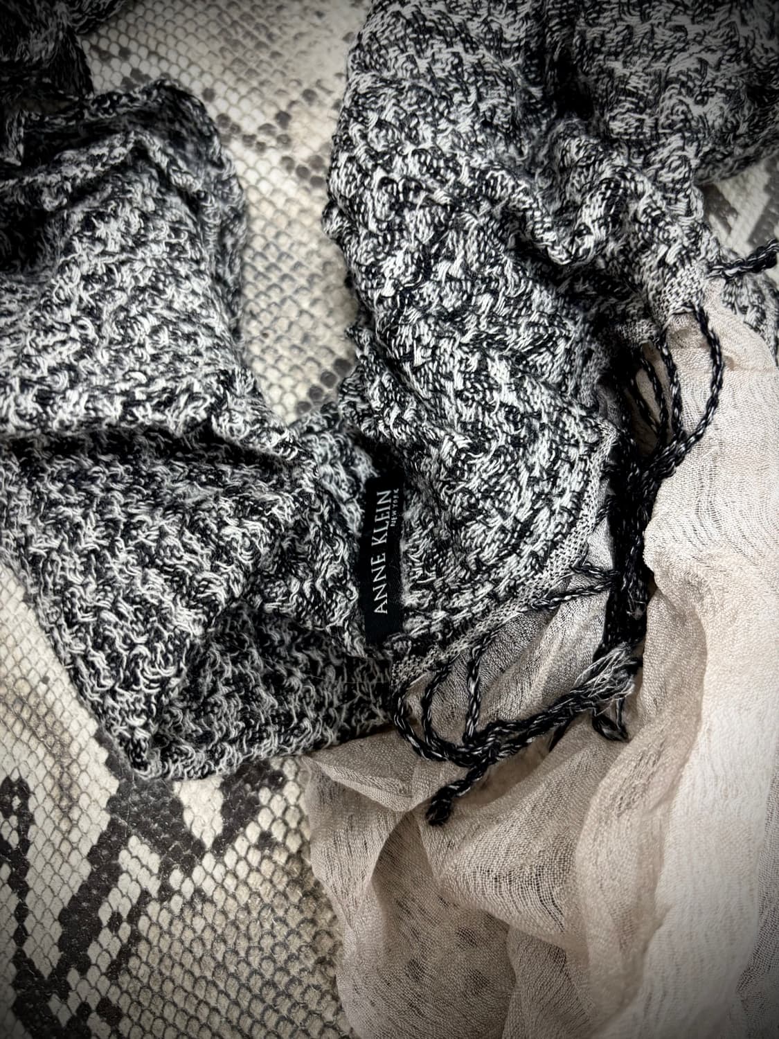 “Vintage” Layered Scarf 상품이미지8