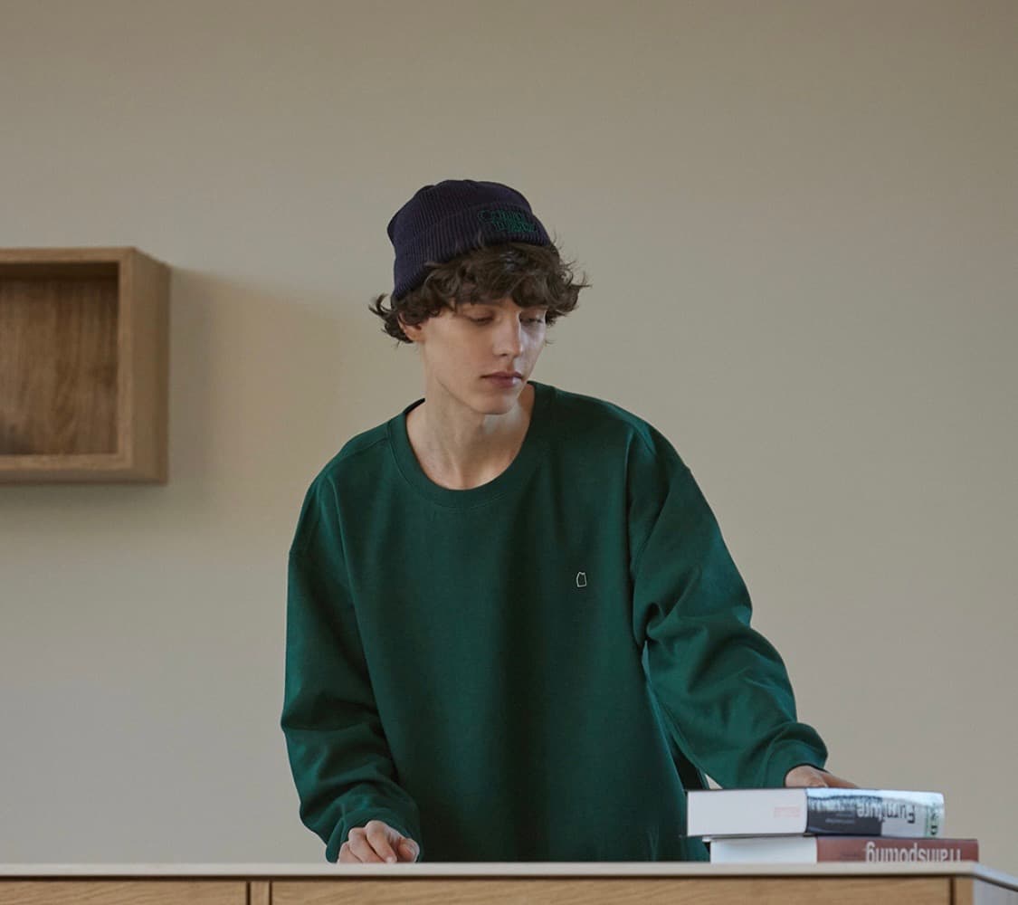 꼬모니노즈 비니 네이비 상품이미지1