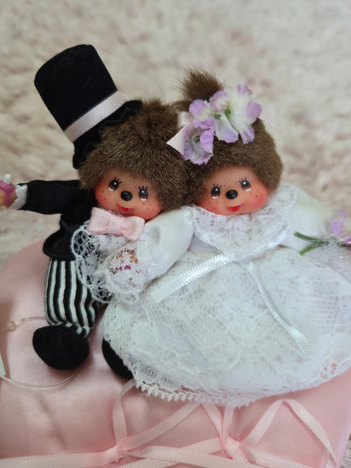 고전 몬치치 30주년 미니 웨딩 세키구치 인형 상품이미지2