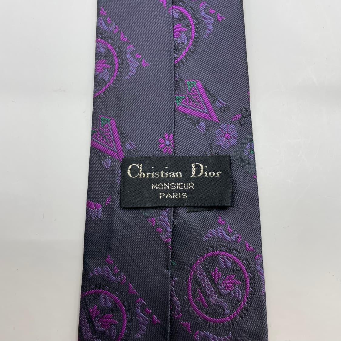 795) (Christian DIOR) 크리스찬 디올 패턴 넥타이 상품이미지5