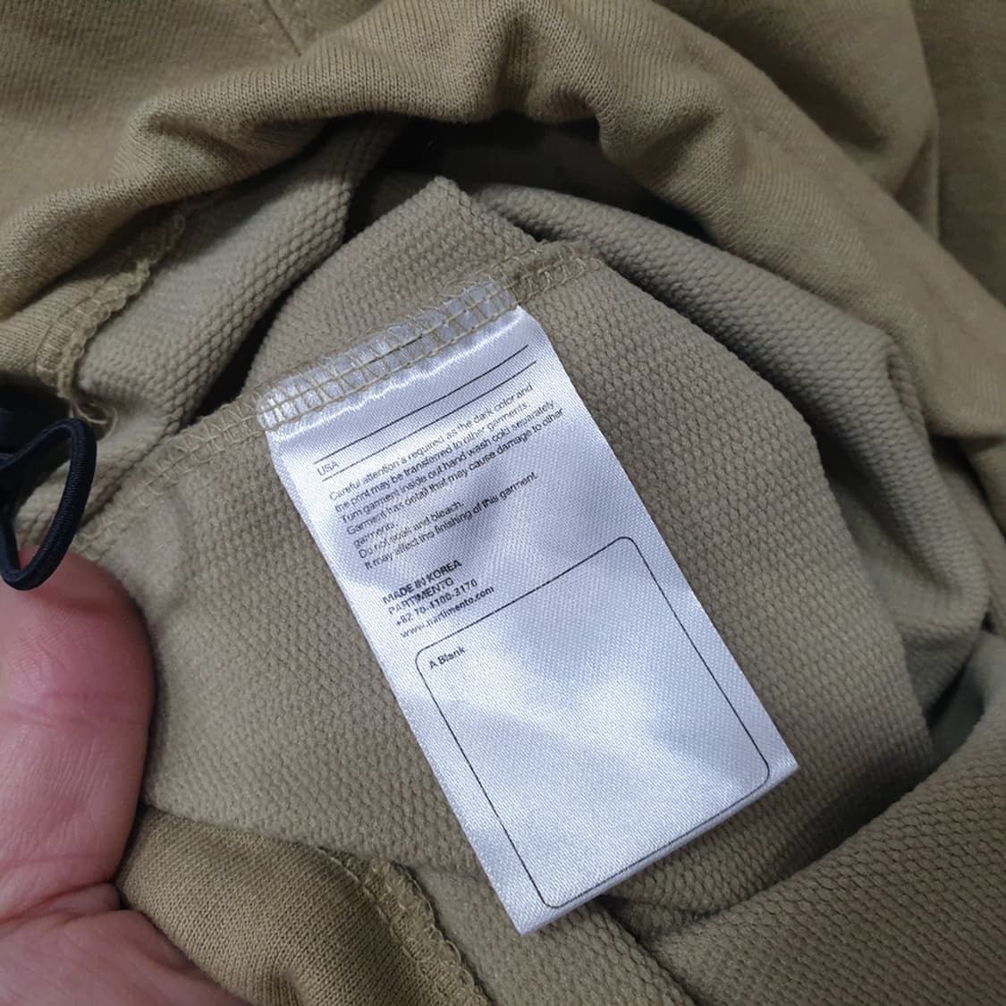 파르티멘토 오버핏 맨투맨 M 상품이미지6