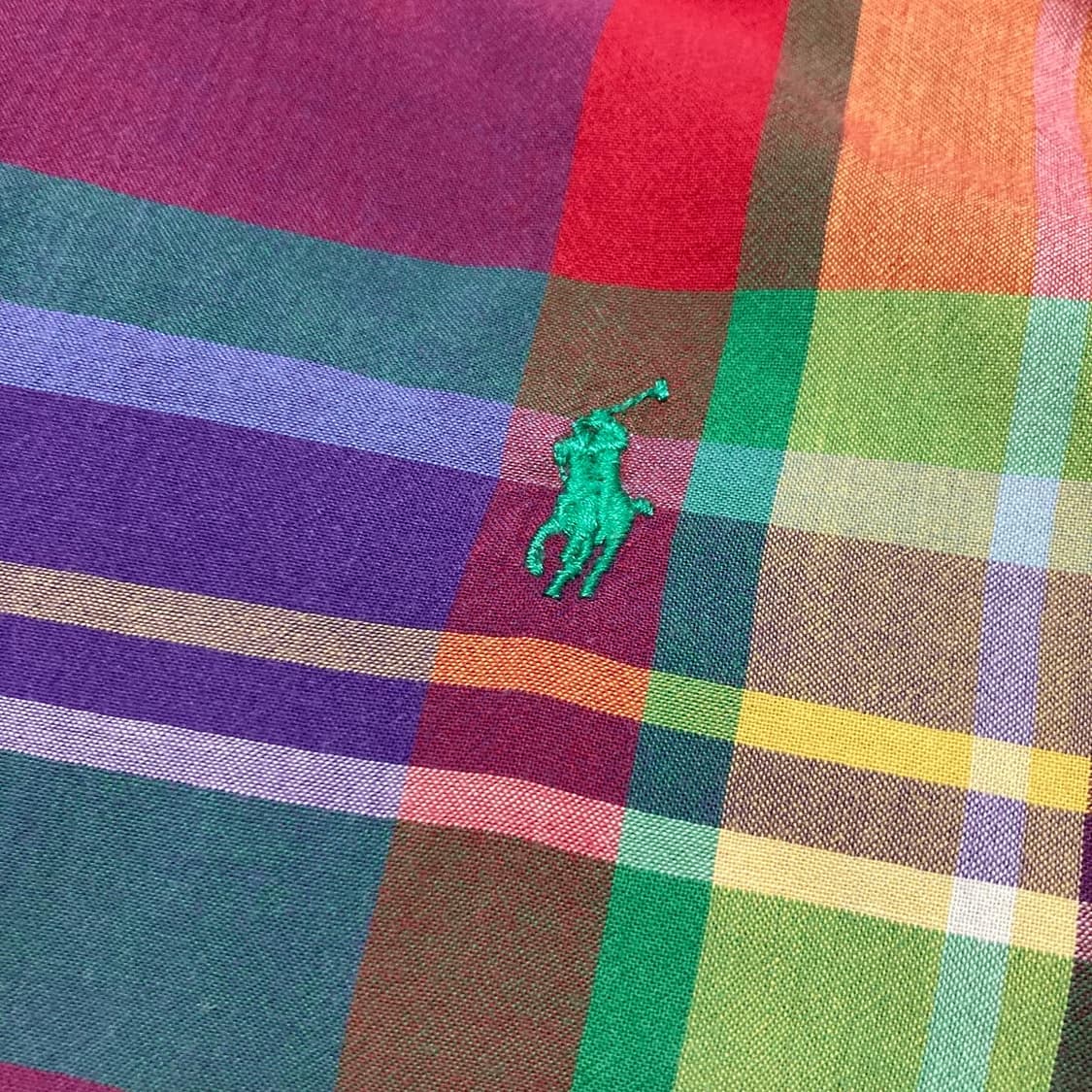 [M] 폴로랄프로렌 빈티지 체크 셔츠 상품이미지3