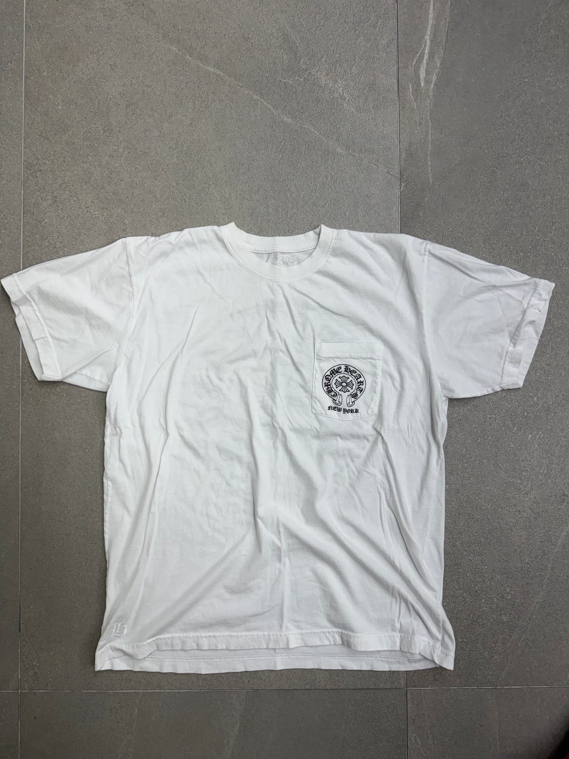 [XL] 크롬하츠 홀스슈 뉴욕 티셔츠 상품이미지1